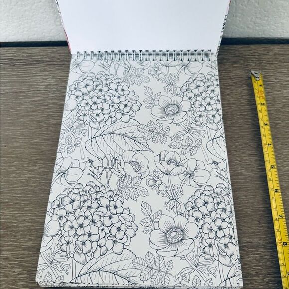 Bloom Where You Are Planted Floral Adult Coloring Book - Picture 4 of 7